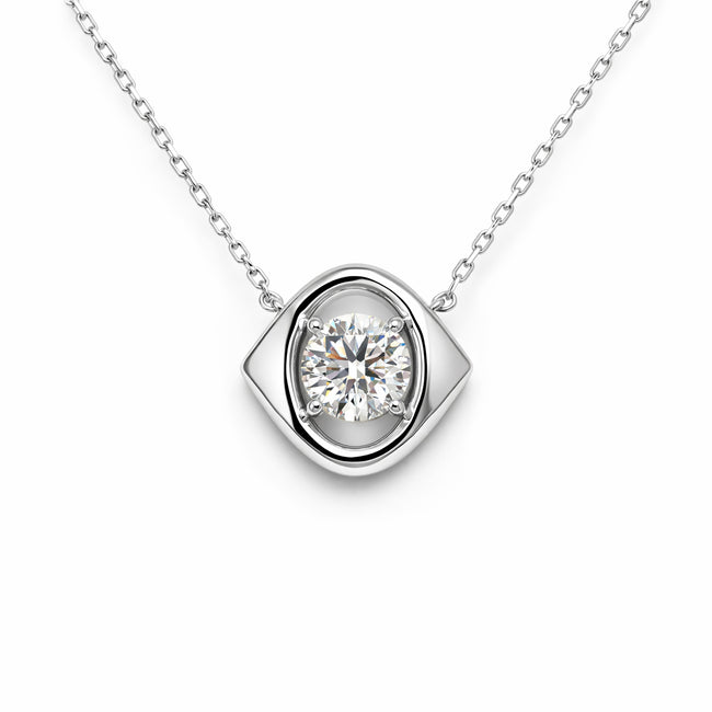 Dawn Gaze Diamond Stud Nacklace