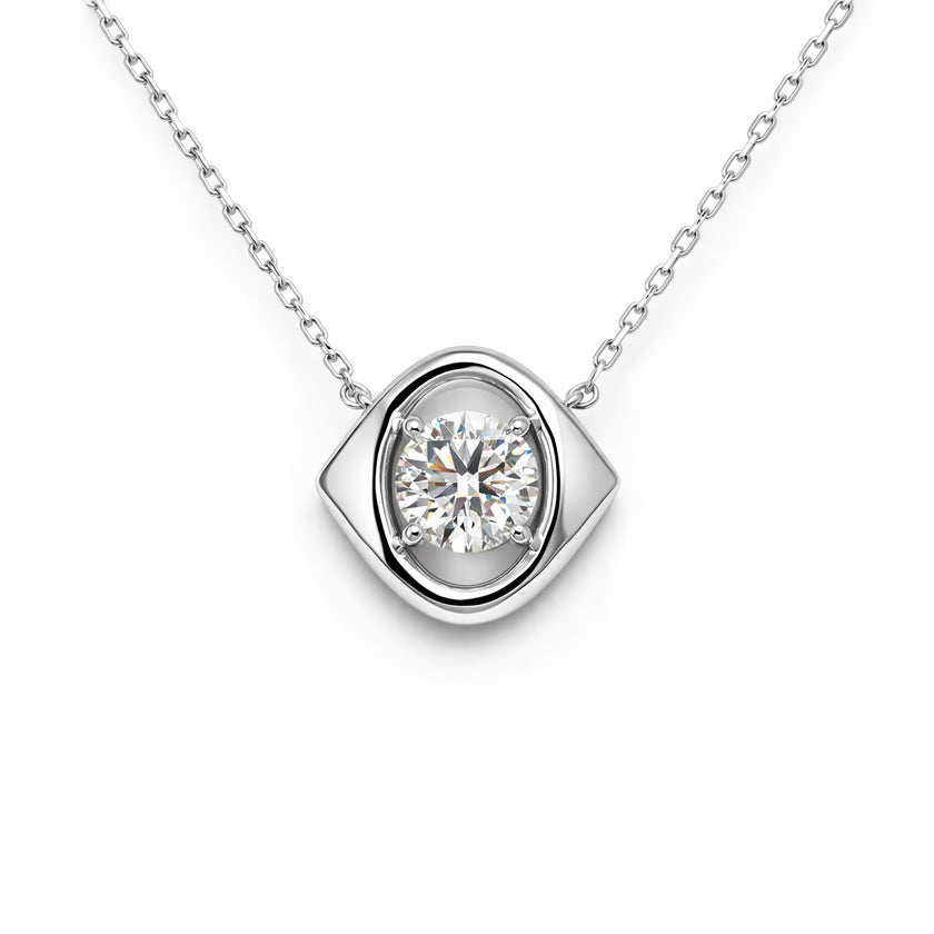 Dawn Gaze Diamond Stud Nacklace