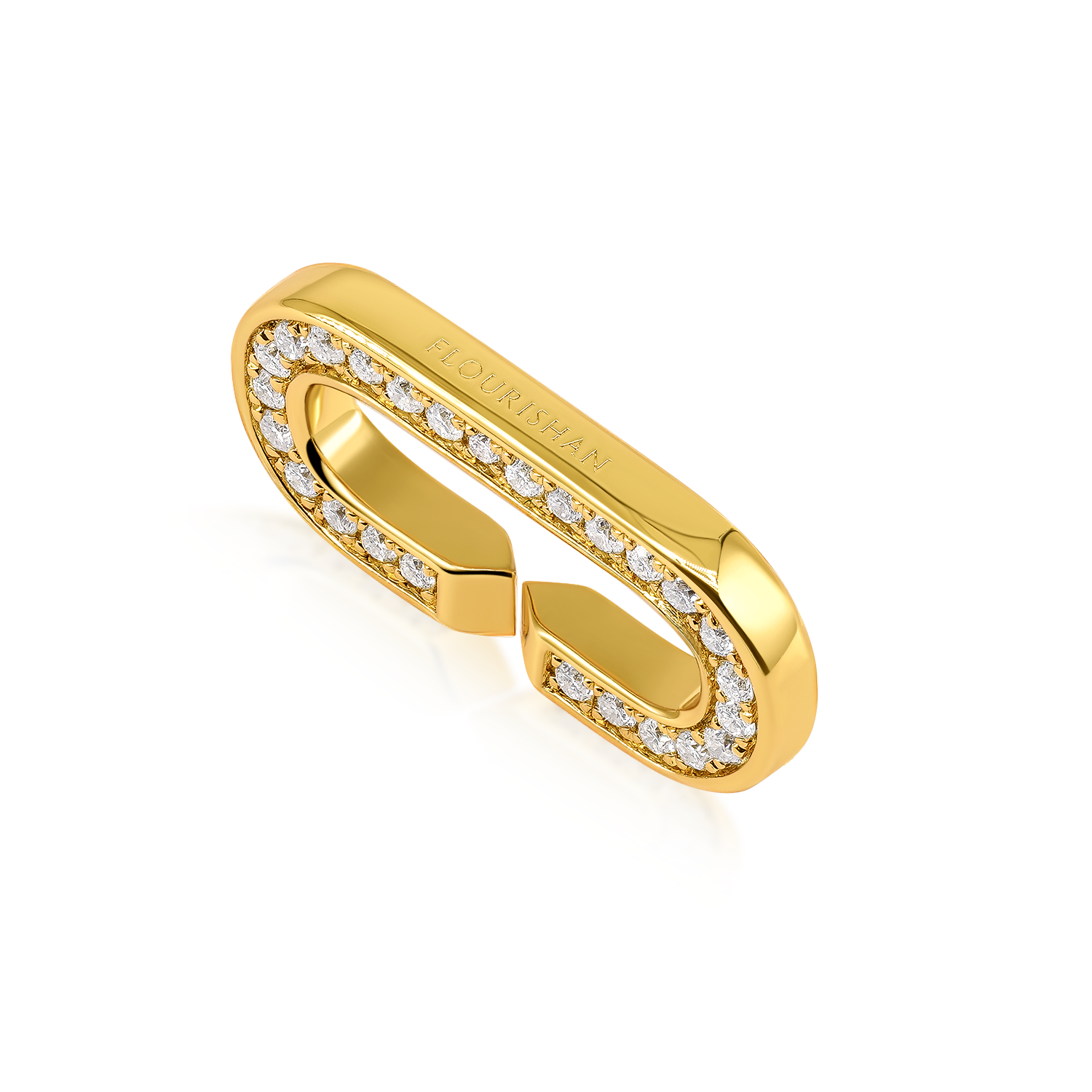 Diamond-pavé LOOP