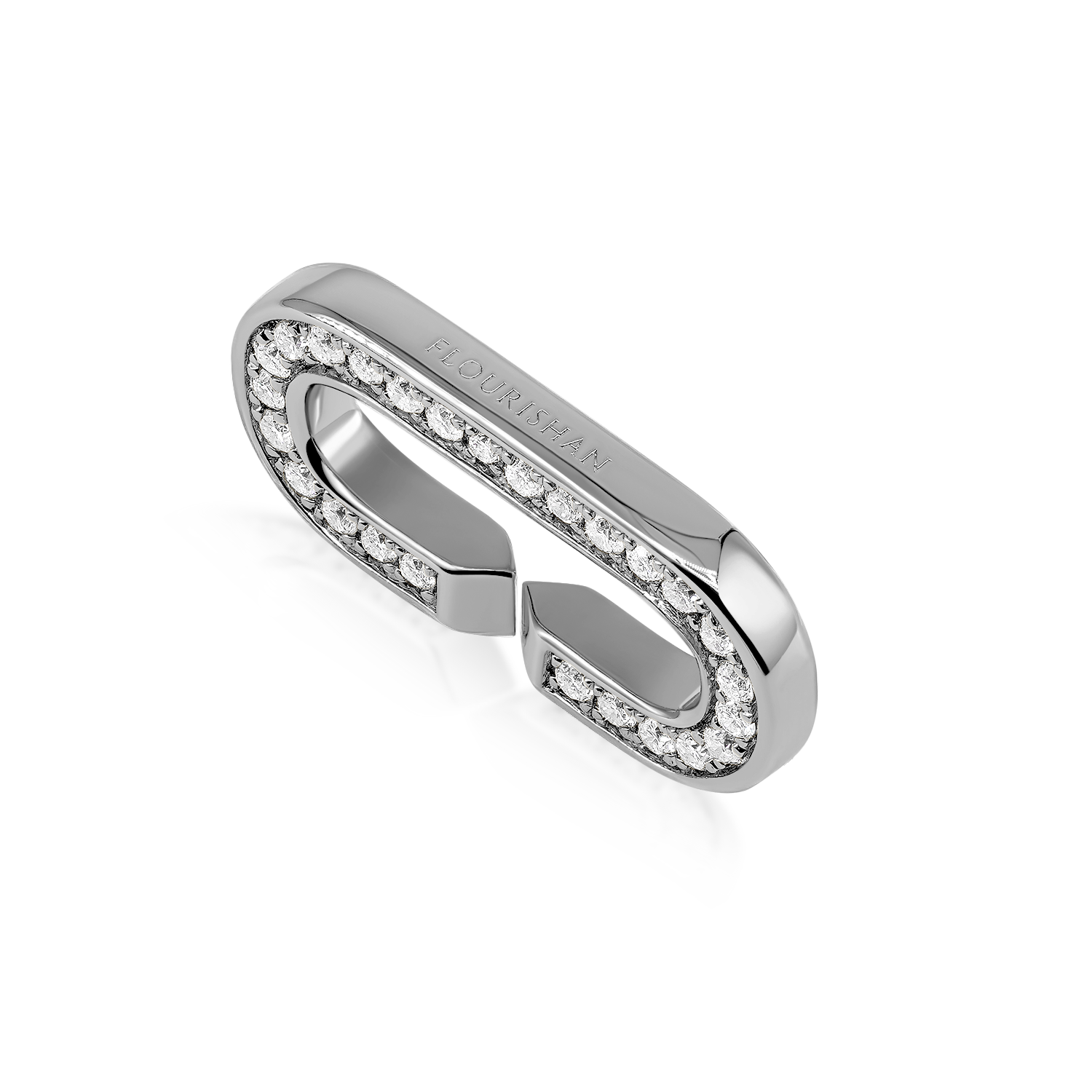 Diamond-pavé LOOP
