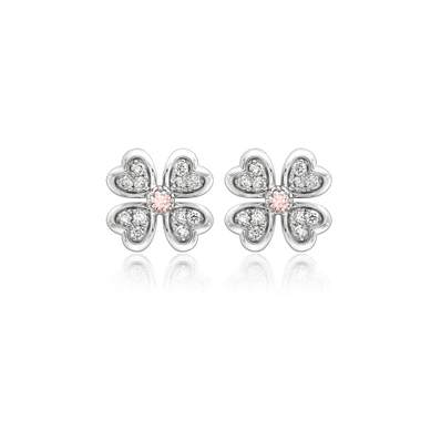 Four-Leaf Clover Lucky Light Earring